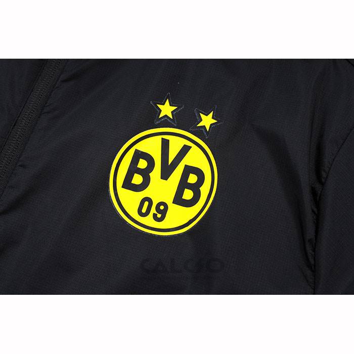Tuta da Track di Giacca a Vento Borussia Dortmund 2025-2026 Nero